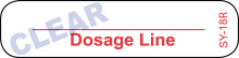 Dosage Line Label